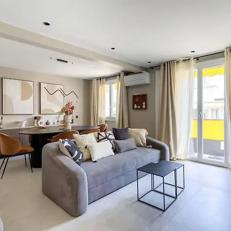 Lx169 Design Lumineux A Deux Pas De La Croisette Apartament